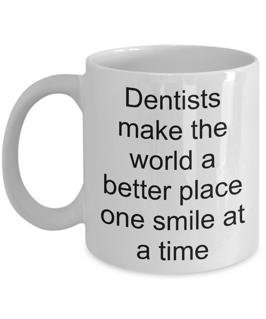 funny dentist mugs