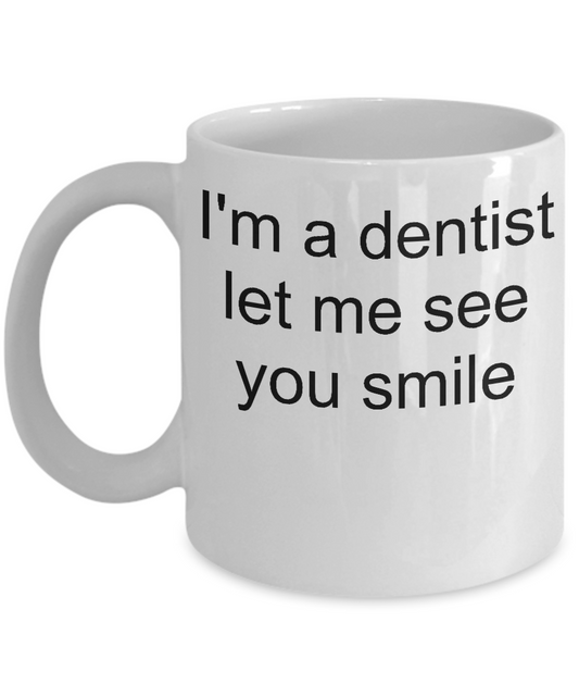 funny dentist mugs