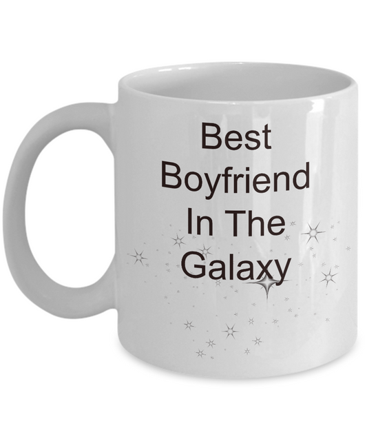 Best Boyfriend In The Galaxy- funny coffee mug -tea cup gift- novelty- for valentines-birthday