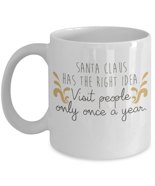 Funny Christmas coffee mug