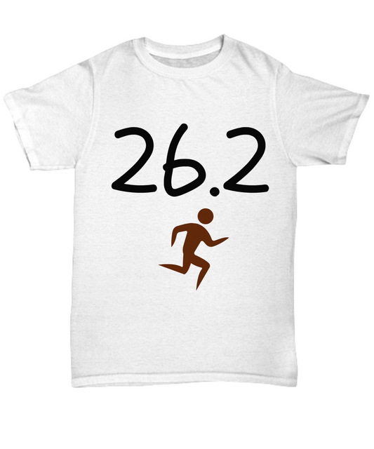 Marathon Novelty T-Shirt Custom Printed T-Shirt Unisex