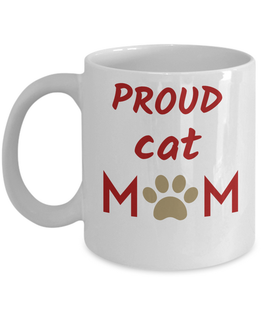 Cat Mug Cat mom gift  Cat Lover gift  Coffee mug Funny Mug Gift For Her Custom Mug