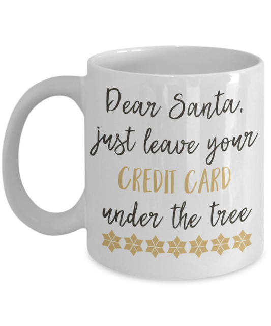 Funny Christmas coffee mug