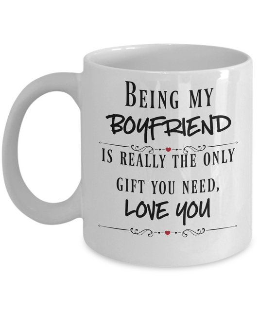 Boyfriend coffee mug Valentine's gift Boyfriend Gift