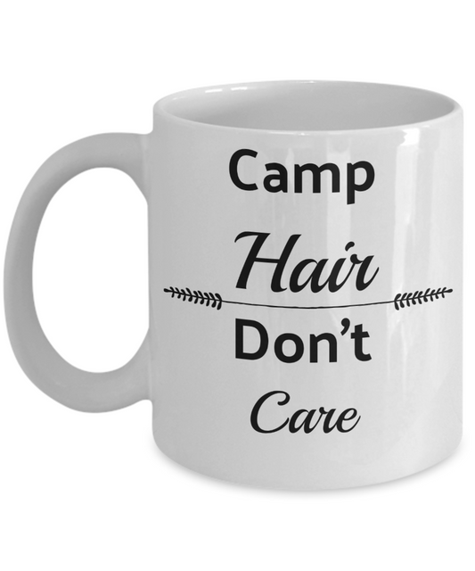 Campers Funny Coffee Mug tea cup novelty birthday gift for women hikers nature lovers