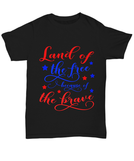 Patriotic  Black t-shirts