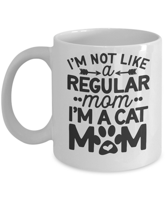 Cat mom gift Coffee mug Cat Lady Cat Lover Funny Mug