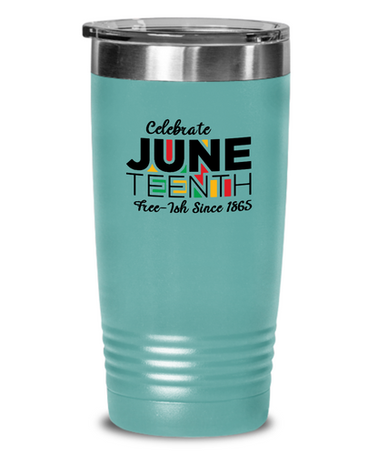 Juneteenth Tumbler Insulated Travel Mug Stainless