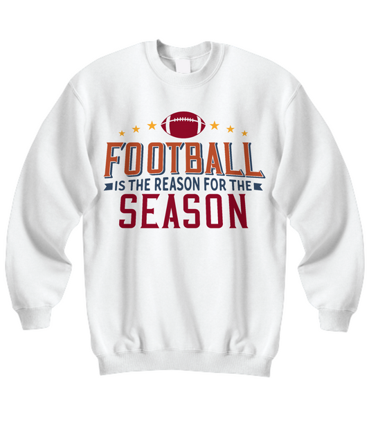 Football Sweatshirt  Football Lover Gift  Football Mom Dad  Gift for boyfriend Football Fan