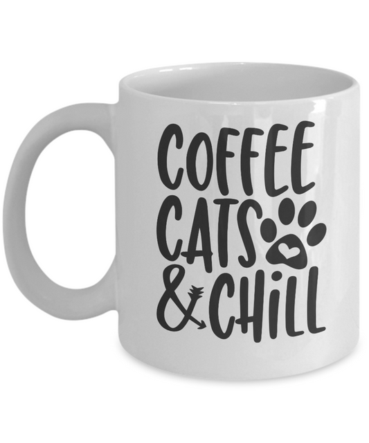 Cat lover Coffee mug Gift For Cat Dad Mom Funny Mug