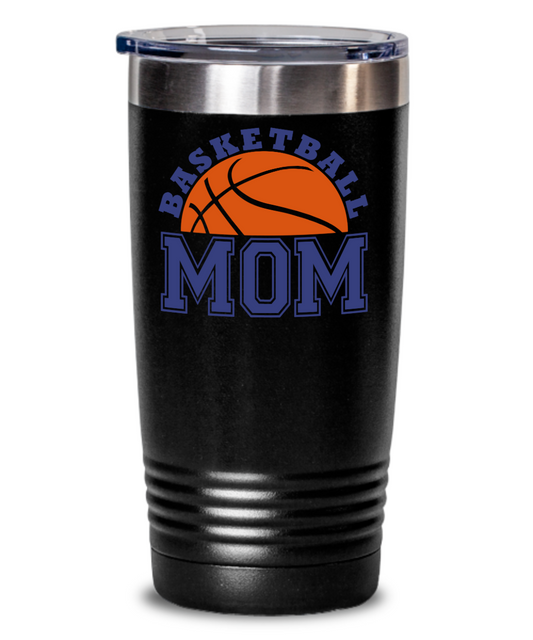 Basketball Mom Tumbler Coffee Mug Gift for Mom Coffee Lover