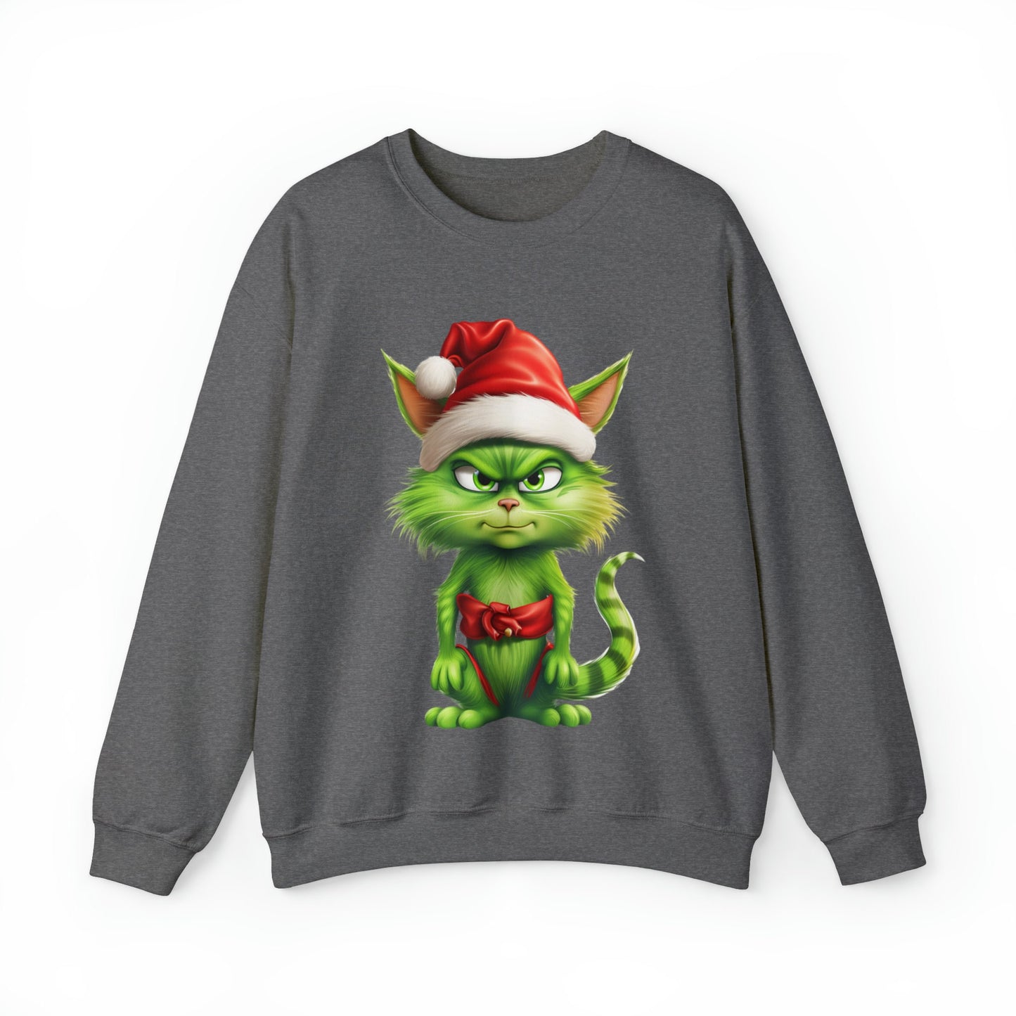 Funny Cat Sweatshirt,  Cat Christmas Shirt, Cute Cat Crewneck Sweatshirt, Gifts for Cat Lovers