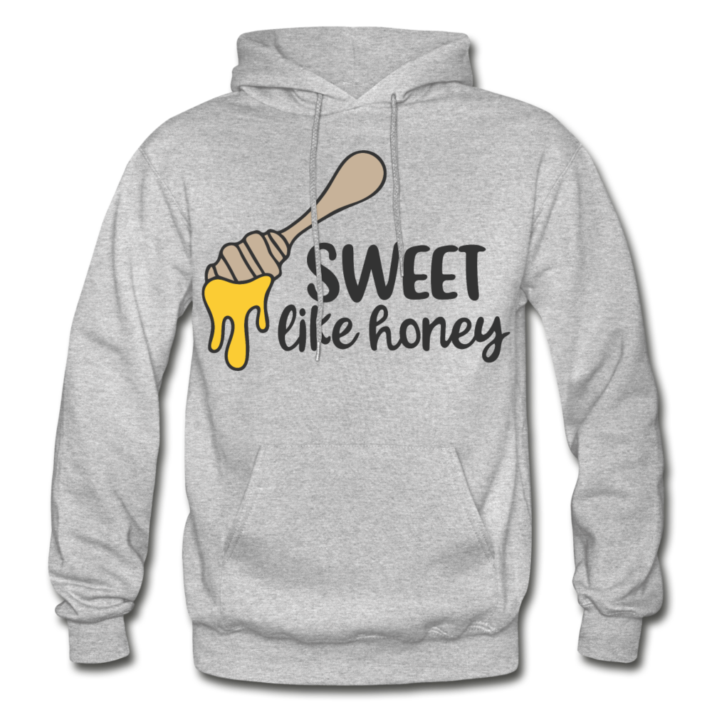 Hoodie For Women Sweet Like Honey Bee Hoodie - heather gray