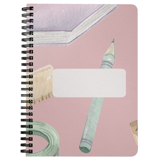 Notebook Journal Spiral School Writing Journal Lined Personal Spiral Notebook